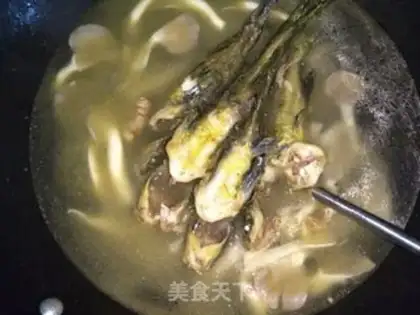 Make Yellowfish tofu soup step 3