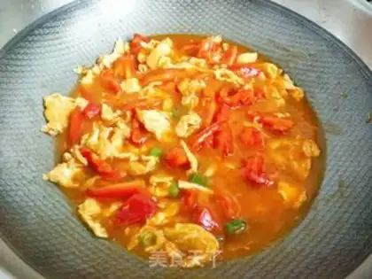 Make Tomato-covered rice step 5