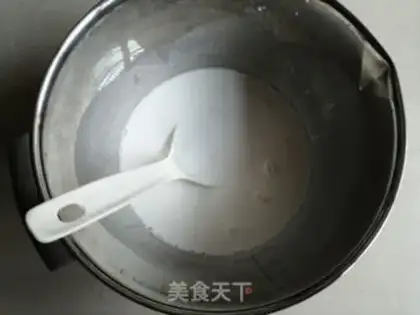 Make Egg sausage powder step 1