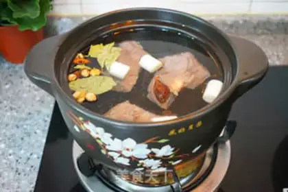Make Korean cold noodles step 1