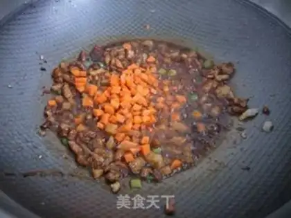 Make Meat and rice step 2