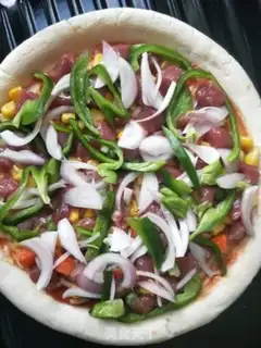 Make Beef veal pizza step 3