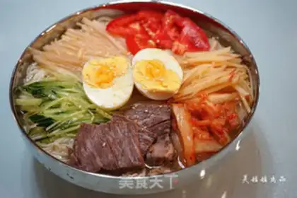 Make Korean cold noodles step 19