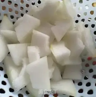 Make Poonmelon sea soup step 1