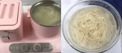 Make Noodles. A simple version of noodles step 0