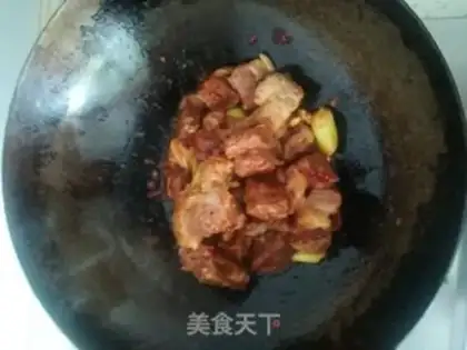 Make Red beef step 4