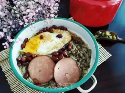 Make Egg and ham line step 10