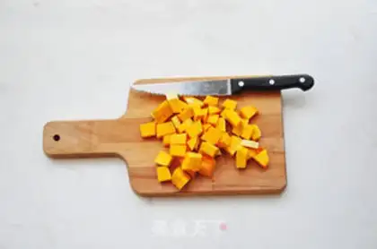 Make Pumpkin porridge step 2
