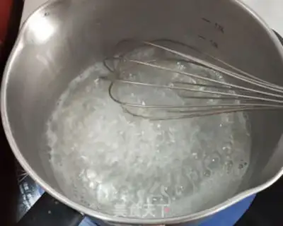 Make Jelly pudding step 1