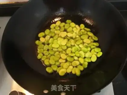 Make Garlic seed beans step 4