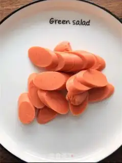 Make Ham sausage and broccoli step 2