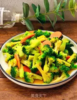 Make Ham sausage and broccoli step 7