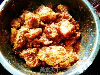Make Spicy powdered ribs step 1