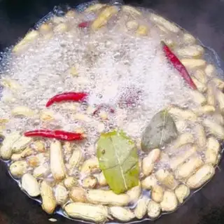 Make Salt-water peanuts step 8