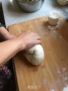 Make Three fresh dumplings step 1