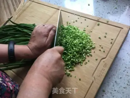 Make Three fresh dumplings step 5