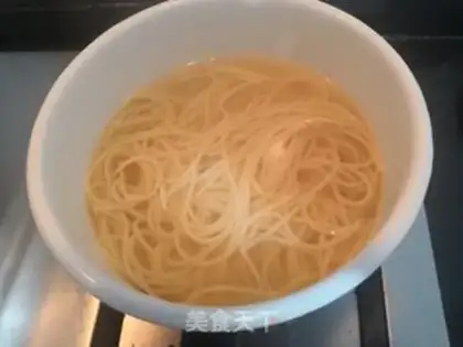Make Carrot soup and pasta step 2