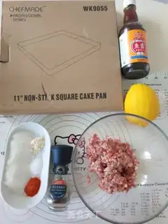 Make Thai lemon pork step 0