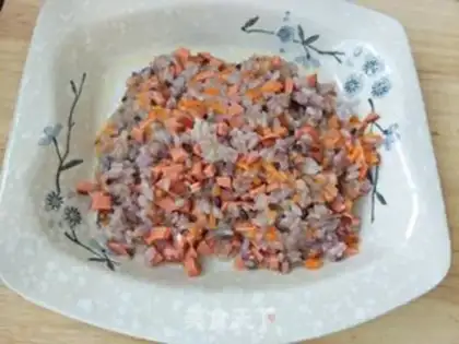 Make Pepper rice cake step 3