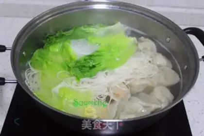 Make The dumpling noodles step 5