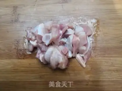 Make The broccoli chicken cake step 1