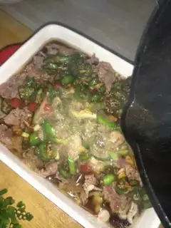 Make Gold-cracked veal step 10