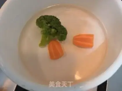 Make The broccoli chicken cake step 3