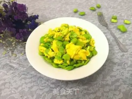 Make Bean petals and garlic step 15