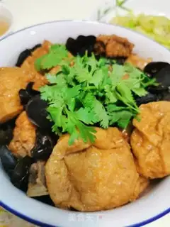 Make Bone burning tofu step 5