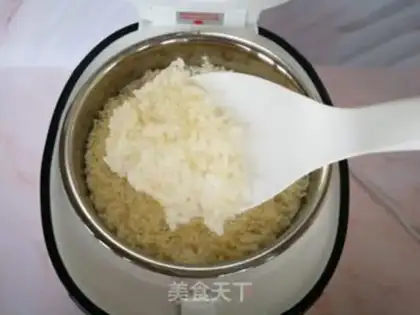 Make Pumpkin rice step 7