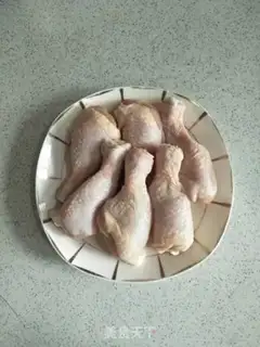 Make Red chicken calf step 0