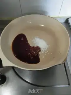 Make Red chicken calf step 3