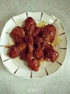 Make Red chicken calf step 8