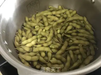 Make High-pressure pot, saline beans step 3