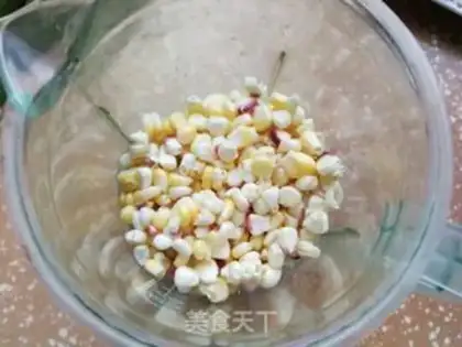 Make Fresh corn paste step 2