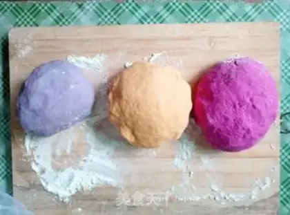 Make Colored faces step 1