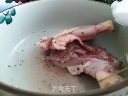 Make Homemade chicken legs step 1