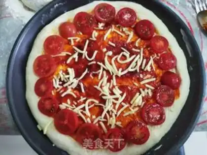 Make Shrimp pizza step 6