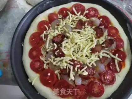 Make Shrimp pizza step 8