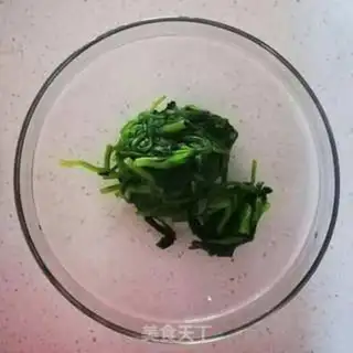 Make Eggrey spinach step 2