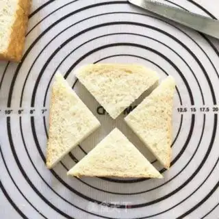 Make Honey sugar toast step 1