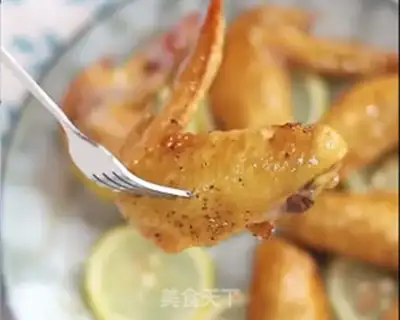 Make Honey sauce and roast chicken wings step 4