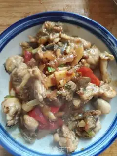 Make Chicken with a soy sauce step 8