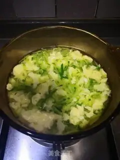 Make cucumber egg soup step 3