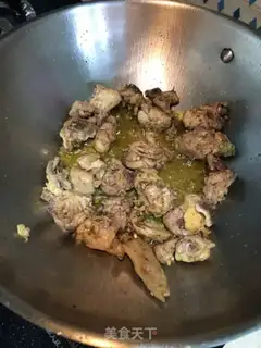 Make Pepper potato chicken step 4
