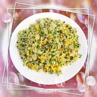 Make Scorch egg fried rice step 4