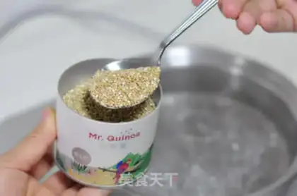 Make Buttered quinoa salad step 1