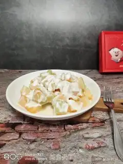 Make Hammelon with salad yogurt step 5