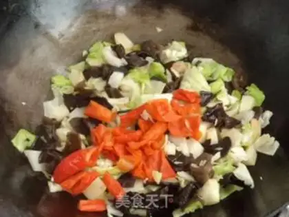 Make Cheese-covered rice step 3