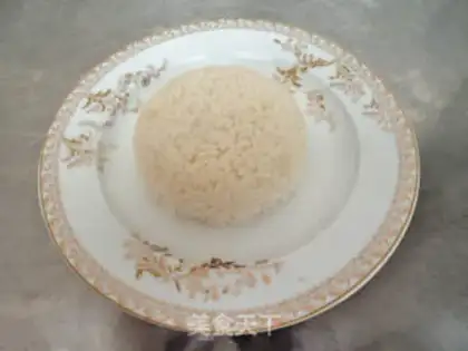 Make Cheese-covered rice step 7